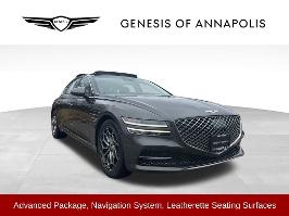 2023 Genesis G80 with Makalu Gray Exterior
