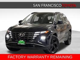 2022 Hyundai Tucson Hybrid with Deep Sea Exterior