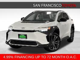 2023 Toyota Bz4x with Wind Chill Pearl Exterior