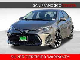 2019 Toyota Corolla with Falcon Gray Metallic Exterior