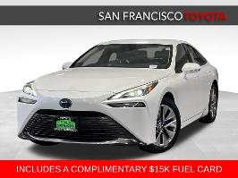 2022 Toyota Mirai with white Exterior