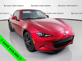 2025 Mazda MX-5 Miata RF with Soul Red Crystal Metallic Exterior