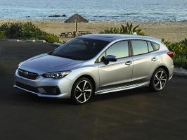 2022 Subaru Impreza with Crystal White Pearl Exterior
