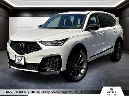 2025 Acura MDX with Platinum White Pearl Exterior