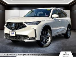 2025 Acura MDX with Platinum White Pearl Exterior