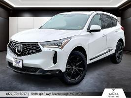 2025 Acura RDX with Platinum White Pearl Exterior