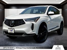 2025 Acura RDX with Platinum White Pearl Exterior