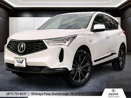 2026 Acura RDX with Platinum White Pearl Exterior