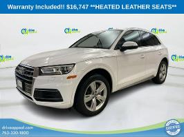 2018 Audi Q5 with Ibis White Exterior