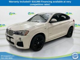 2018 BMW X4 with Alpine White Exterior