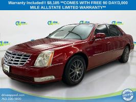 2009 Cadillac DTS with Crystal Red Tintcoat Exterior