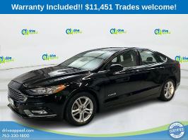 2018 Ford Fusion Hybrid with Shadow Black Exterior