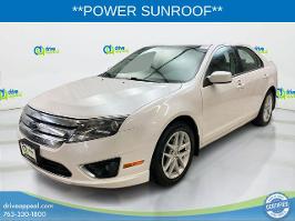 2010 Ford Fusion with White Suede Exterior