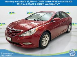 2013 Hyundai Sonata with Sparkling Ruby Mica Exterior