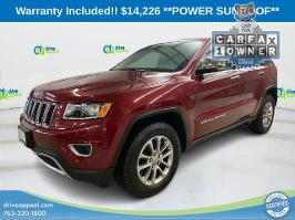 2015 Jeep Grand Cherokee with Deep Cherry Red Crystal Pearlcoat Exterior