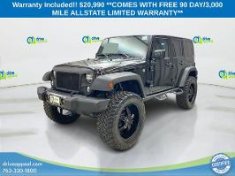 2016 Jeep Wrangler Unlimited with Black Clearcoat Exterior