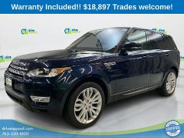 2017 Land Rover Range Rover Sport with Loire Blue Exterior