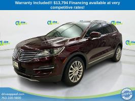 2018 Lincoln MKC with Burgundy Velvet Metallic Tinted Clearcoat Exterior