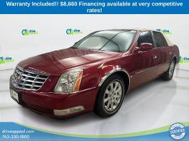 2009 Cadillac DTS with Crystal Red Tintcoat Exterior