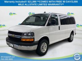 2019 Chevrolet Express Passenger with summit white Exterior