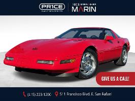 1996 Chevrolet Corvette with Red Exterior