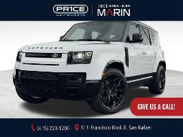 2024 Land Rover Defender with Fuji White Exterior